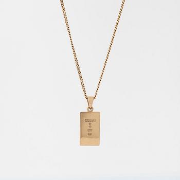 A pendant by Gramens Guldsmide, Onsala.