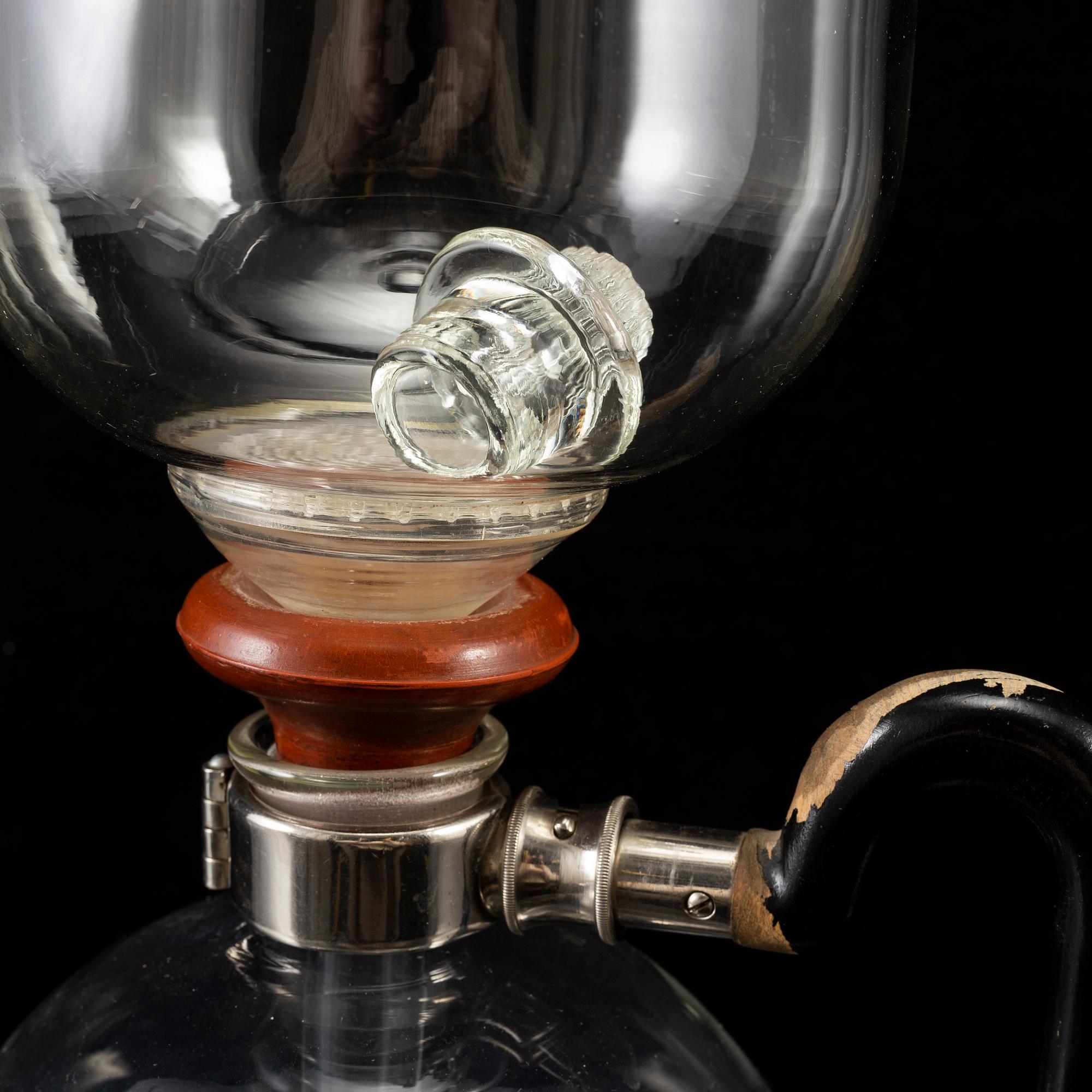 GERHARD MARCKS, coffee machine, "Sintrax", Jenaer Glaswerk, Schott & Gen, Germany.