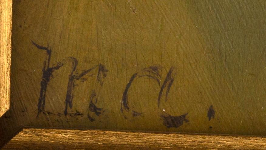 Michael Ancher, oil on board, signed with monogram.