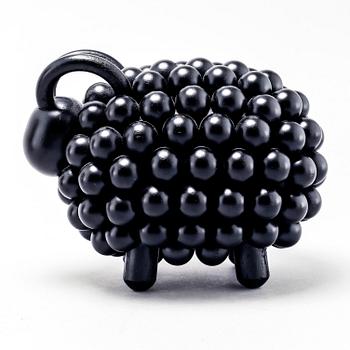 Two wooden sculptures by KAIJA AARIKKA, Finland.