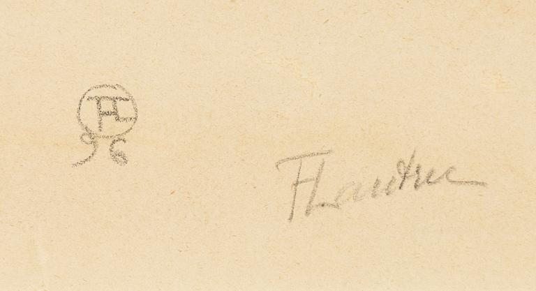 Henri de Toulouse-Lautrec, "Procés Arton (premiere planche)".