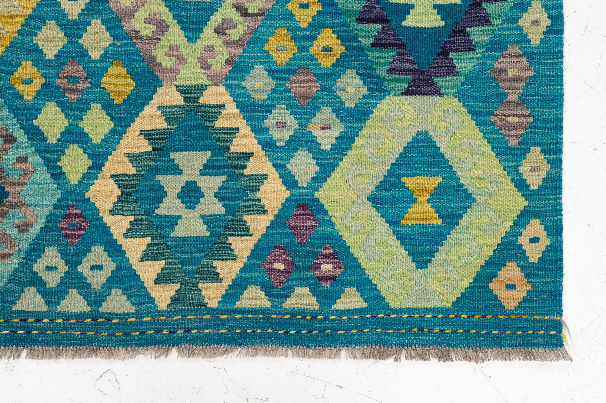 Rug, kilim, Afghanistan, approx. 247 x 173 cm.