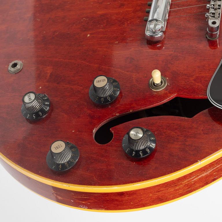 Gibson "ES-335 TDC", semi-acoustic electric guitar, USA, 1967.
