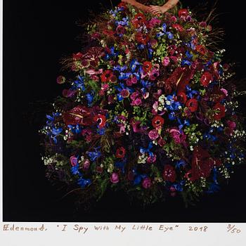 Nathalia Edenmont, pigment print, signed and dated 2018, numbered 3/50.