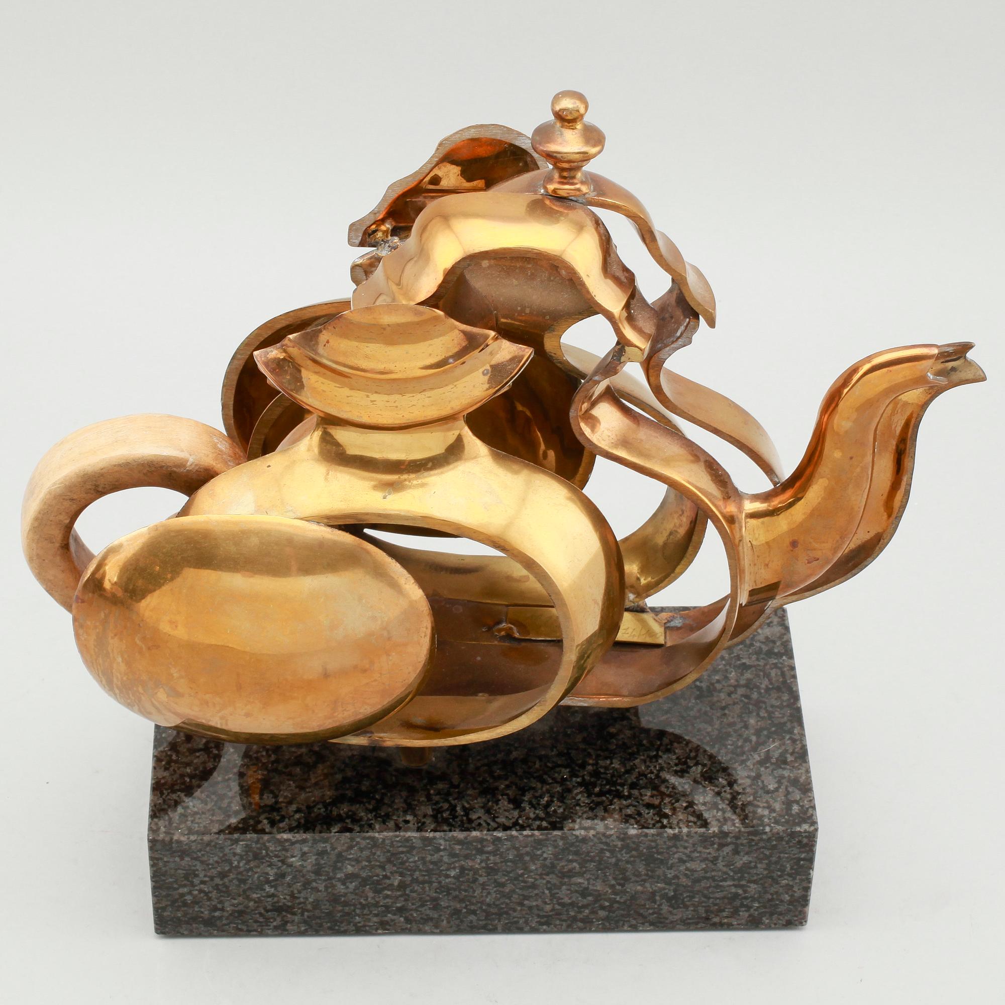 FERNANDEZ ARMAN, skulptur, brons, signerad o numrerad 74/100.