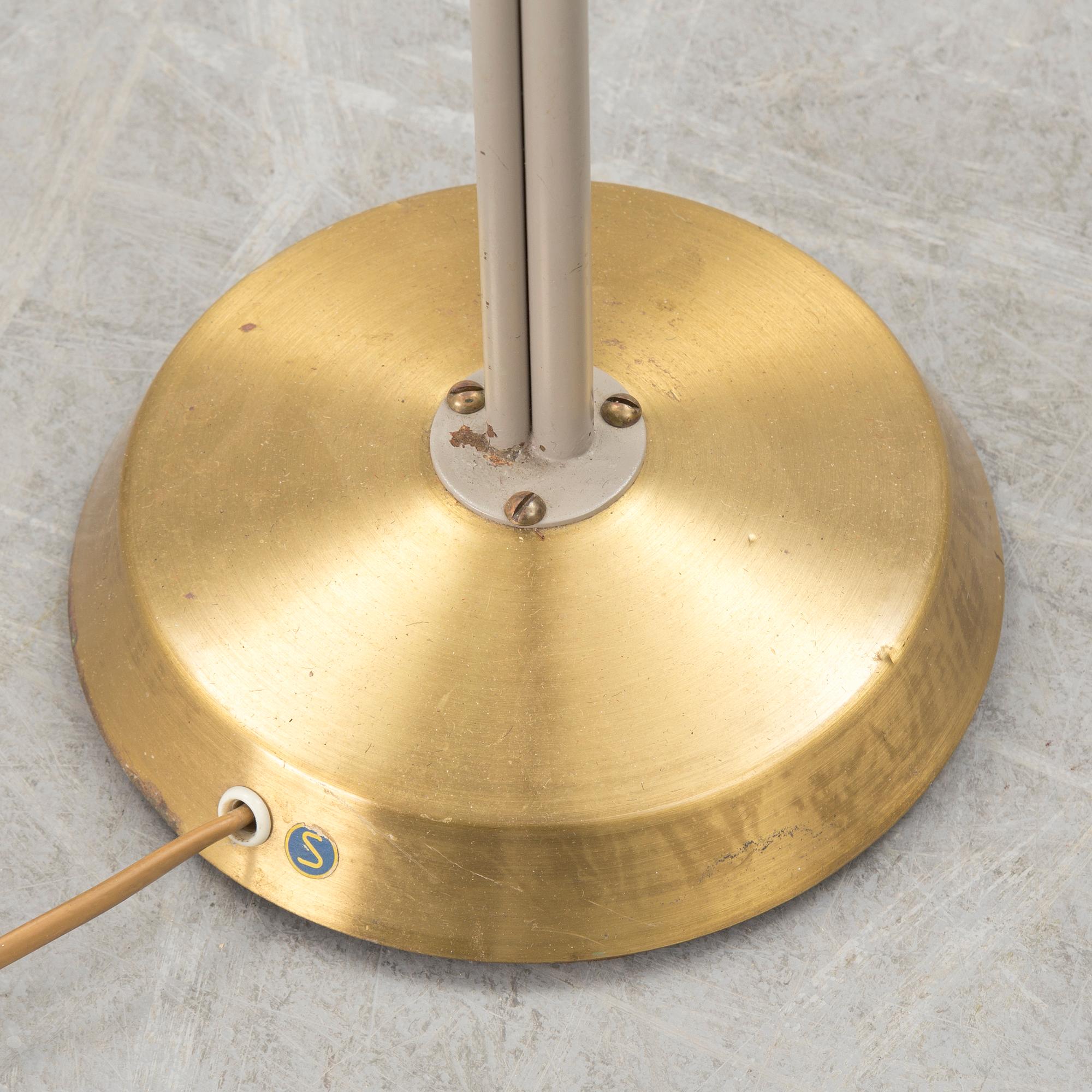 A Floor light by Einar Bäckström Malmö, 1960's.