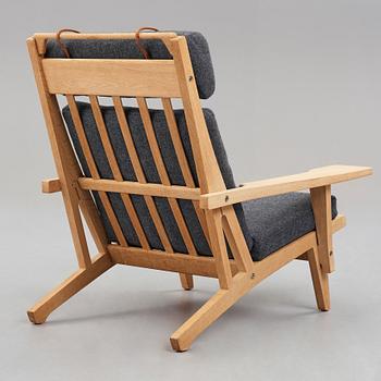 HANS J WEGNER, a "GE375", easy chair for Getama, Denmark, 1970's.