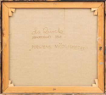 Lis Zwick, "The Possibilities of Poetry".