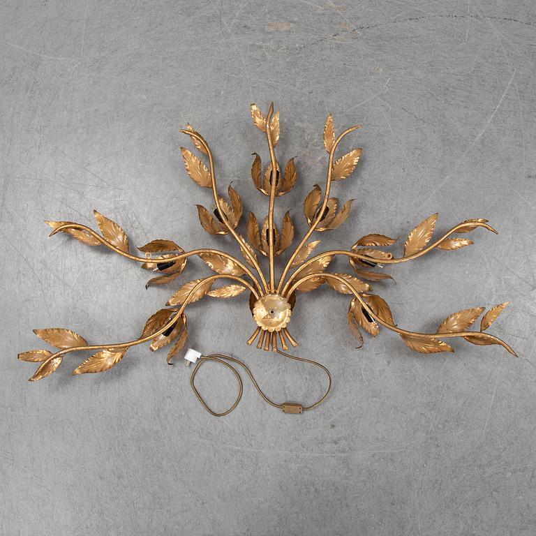 VÄGGLAMPA, troligen Italien, 1900-talets andra hälft.
