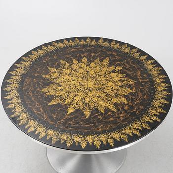 Poul Cadovius, Susanne Fjeldsor Mygge & Björn Wiinblad, a "Mygge" dining table, Cado, Denmark, 1970's/80's.