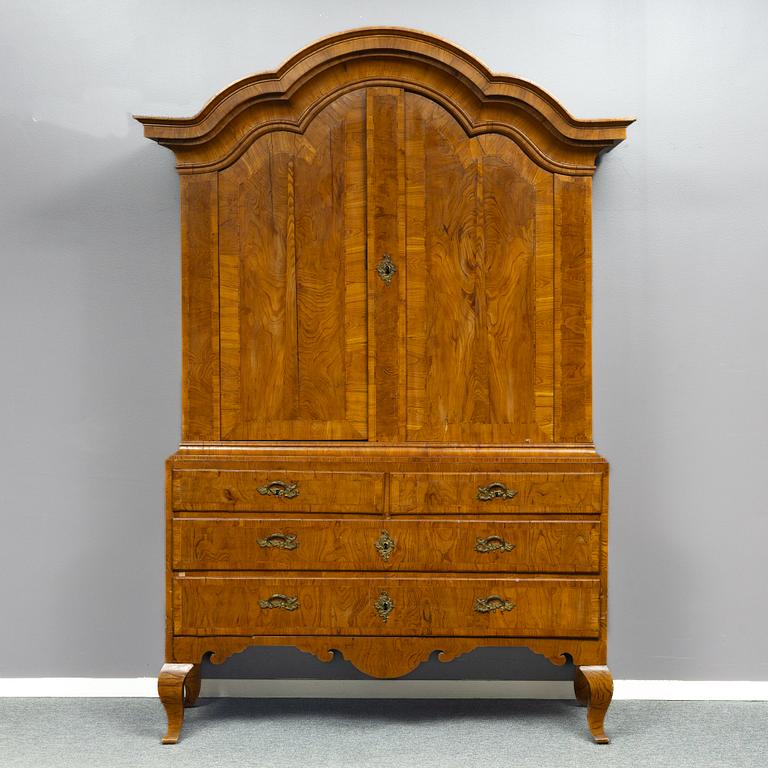 Cabinet, Rococo, Stockholm work, 18th century.