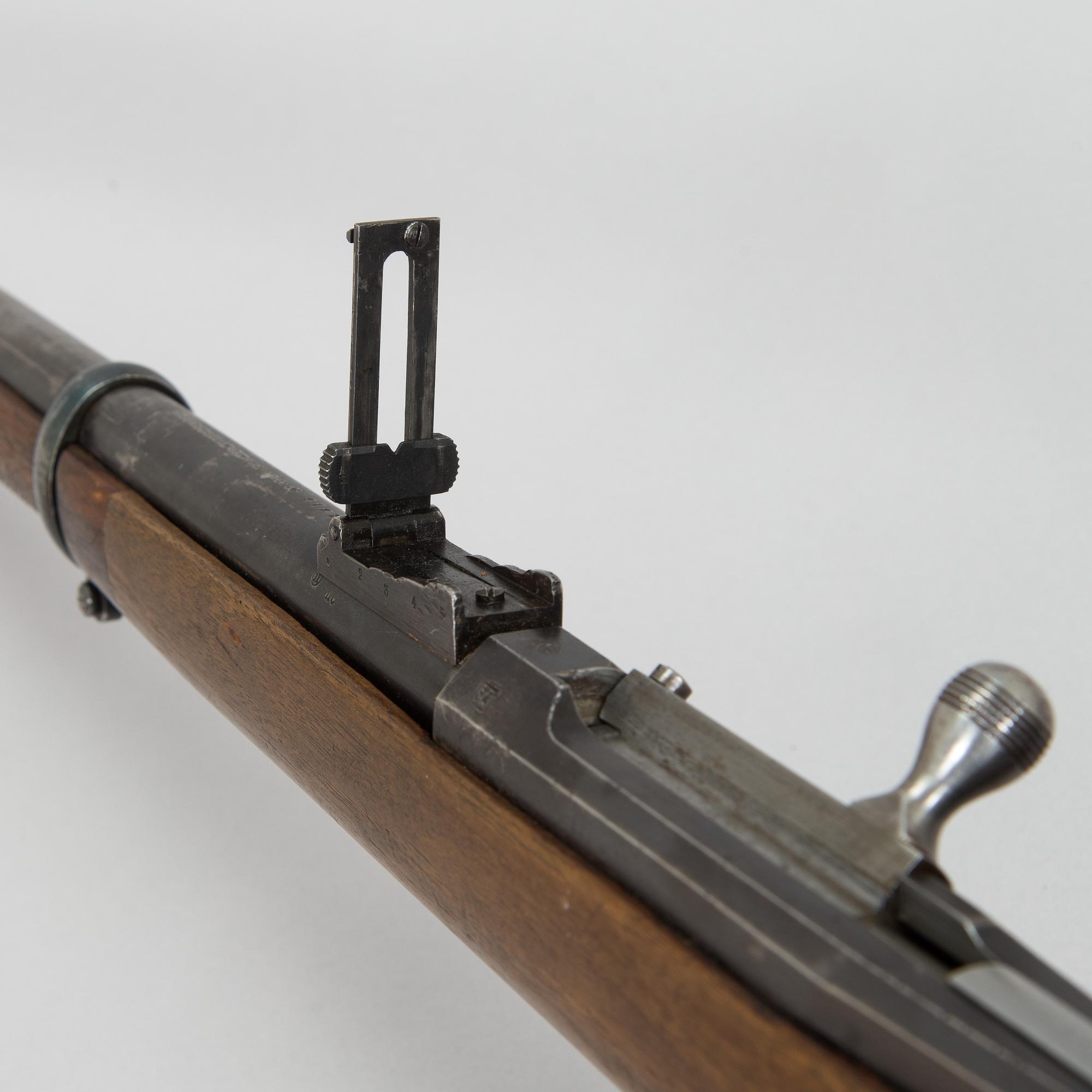 Kivääri, Berdan II, jalkaväelle, m/1870, Venäjä, 1881.