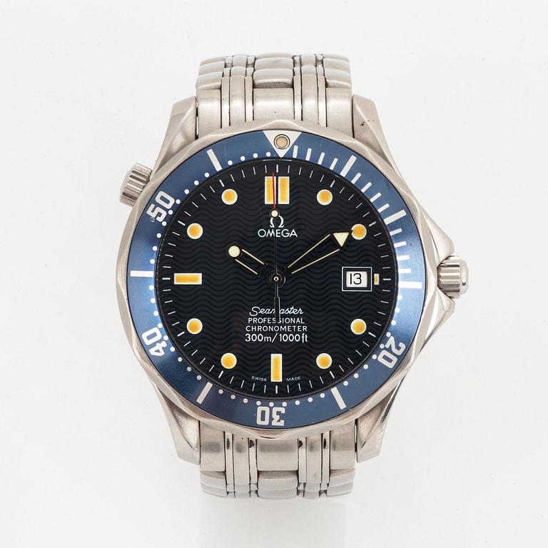 Omega, Seamaster, Professional, Chronometer, armbandsur, 41 mm.