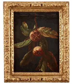 1059. Johan Johnsen, "Mispelkvist med frukter" (= Branch with medlar fruits).