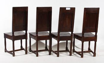 STOLAR, 4 st, allmoge, 1800/1900-tal.