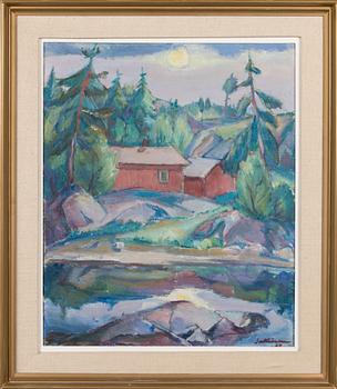 Tyko Sallinen, Hus på klippan.