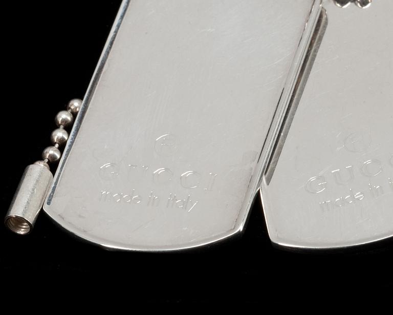 HALSSMYCKE, silver. Gucci. 46g.