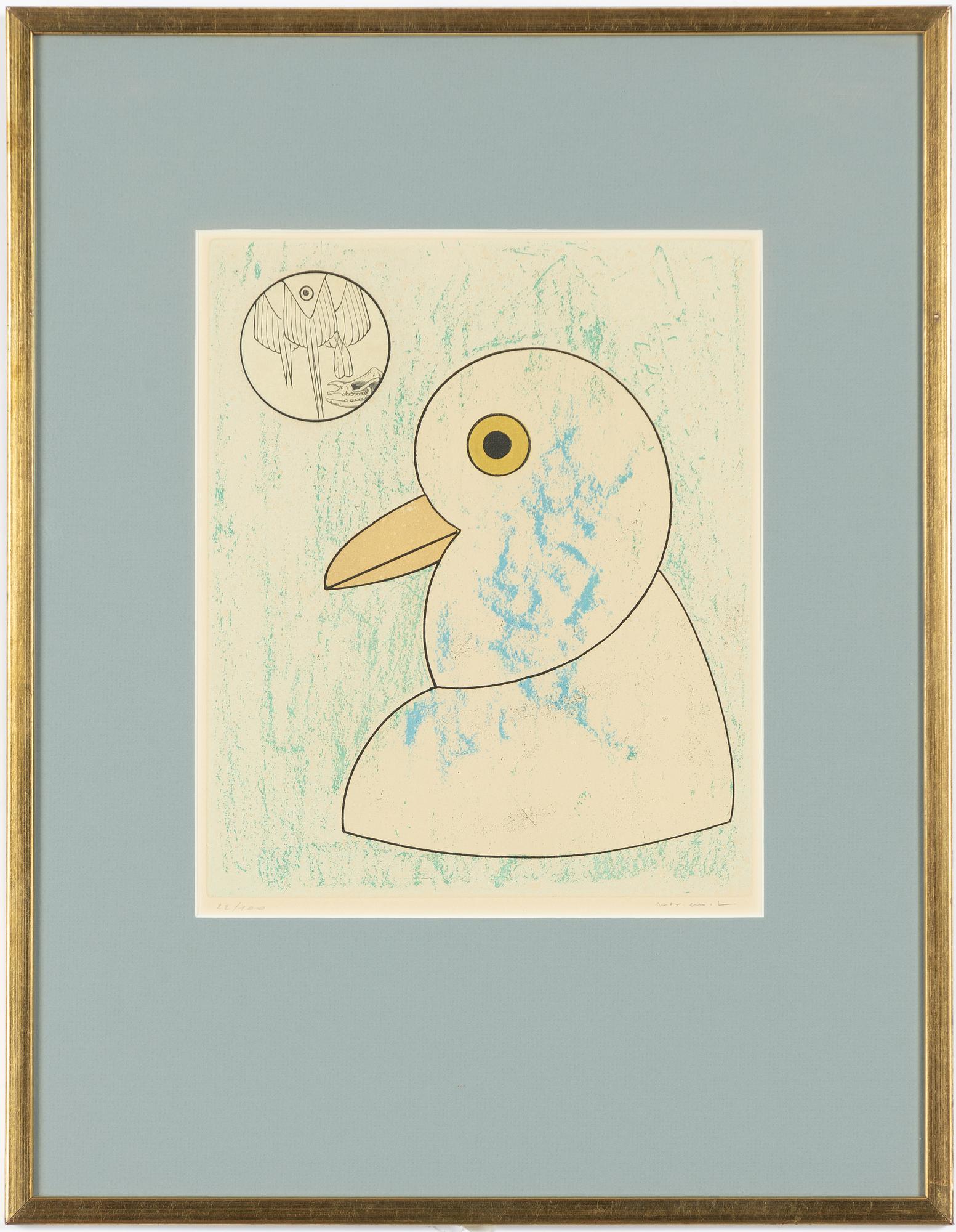 Max Ernst, From "Oiseaux en Peril".