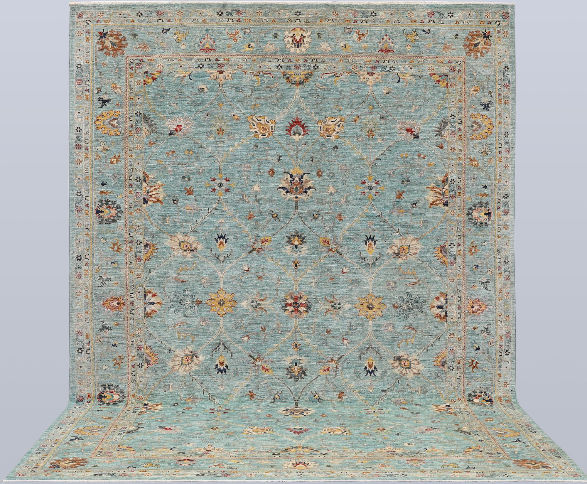 A carpet, Ziegler design, so-called Mamluk, approx. 367 x 274 cm.