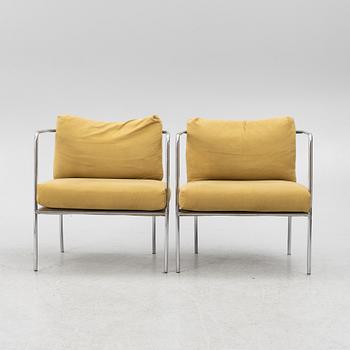 Piero Lissoni, fåtöljer, ett par, "Café", Living Divani, Italien.