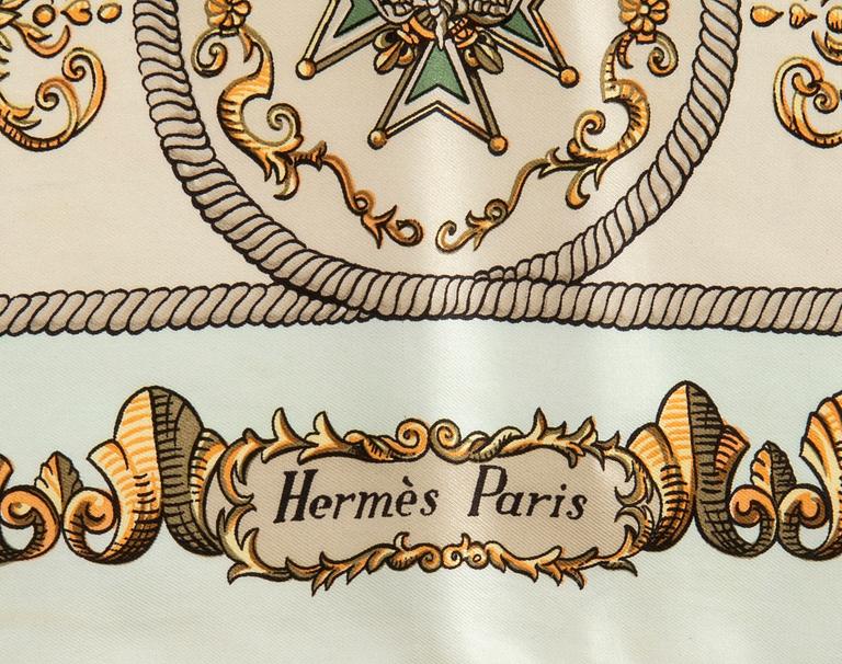Hermès, scarf "Ludovicus Magnus".