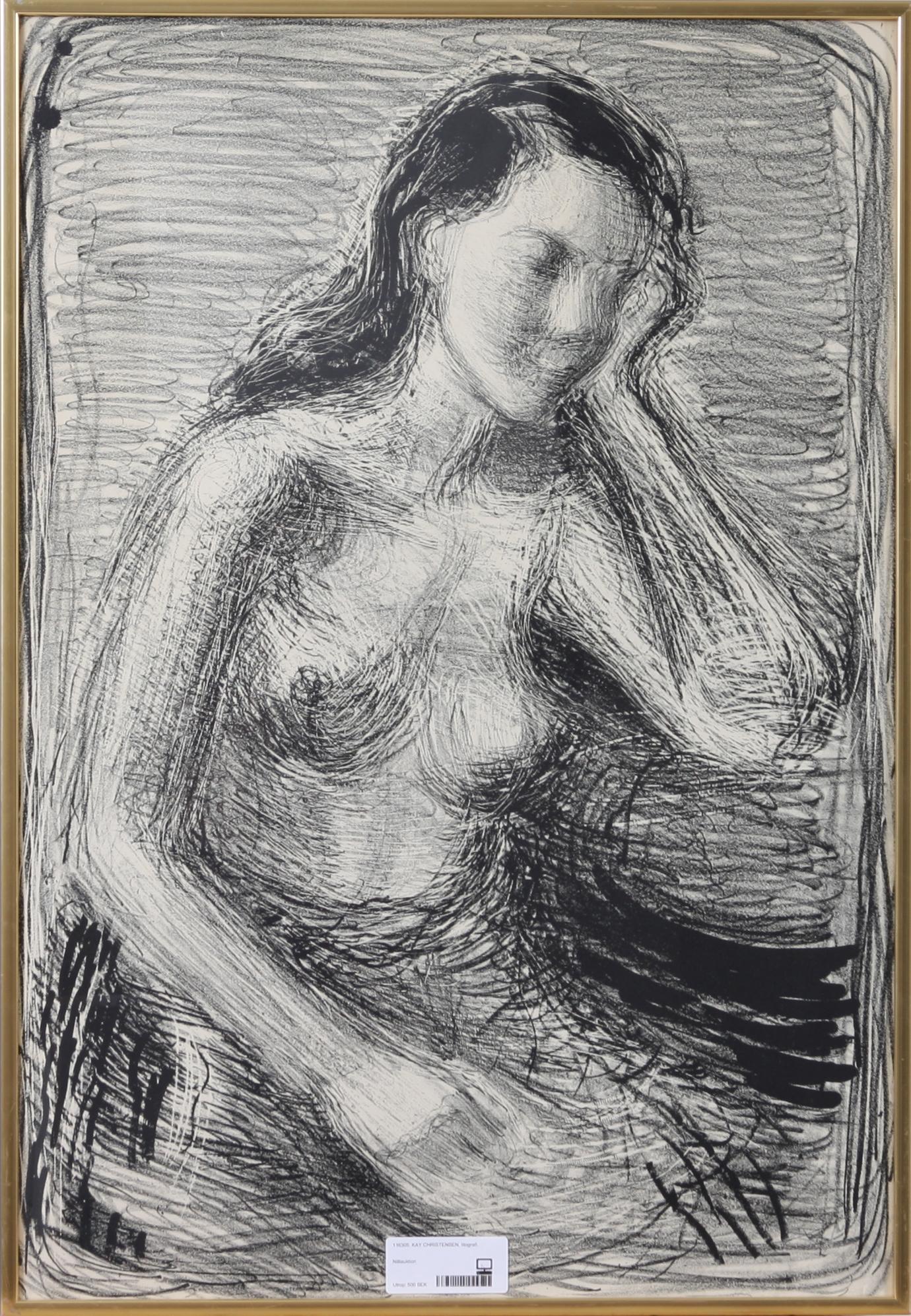 KAY CHRISTENSEN, litografi.