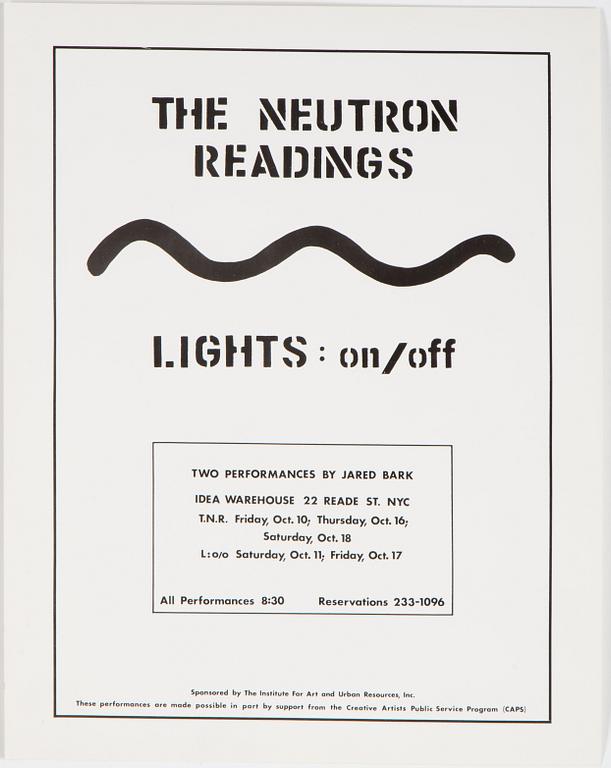 Five exhibition posters from Paris and New York during the 1970s.