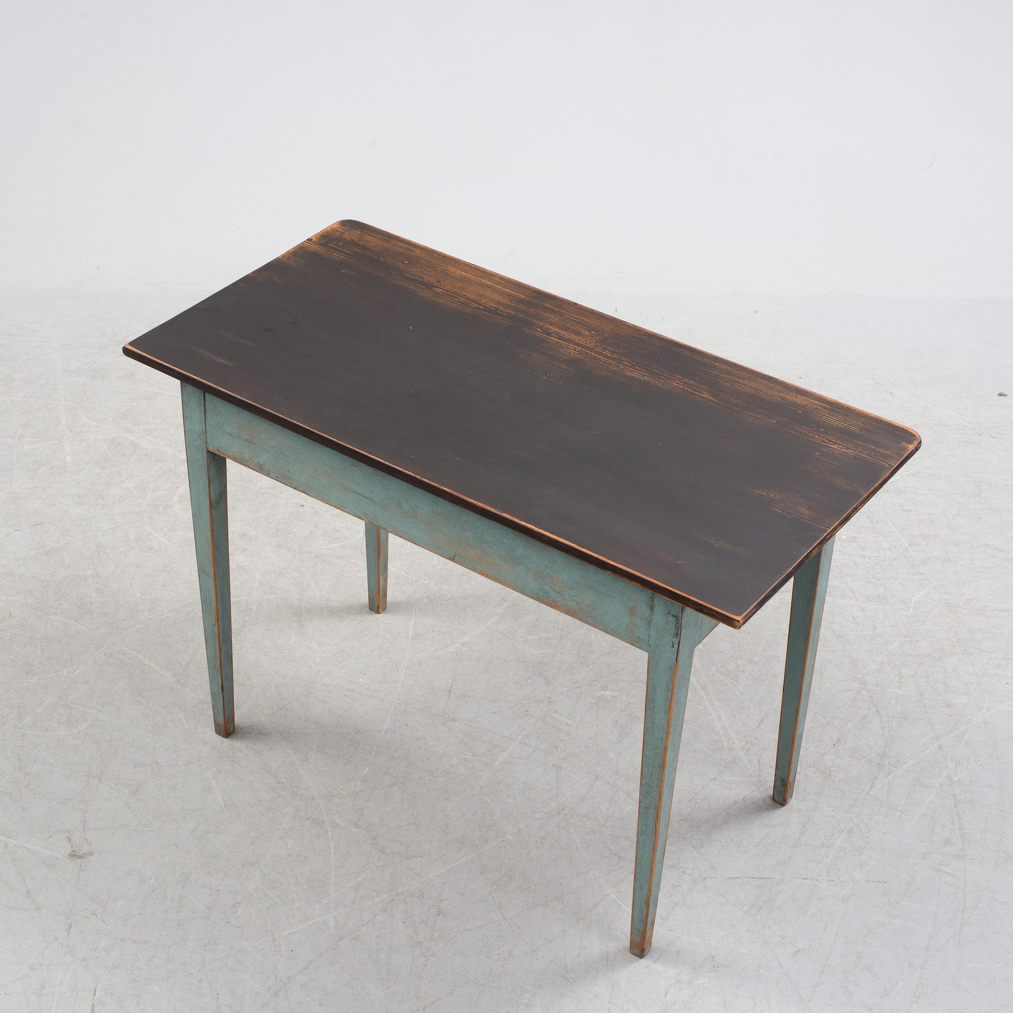A 19th century table.