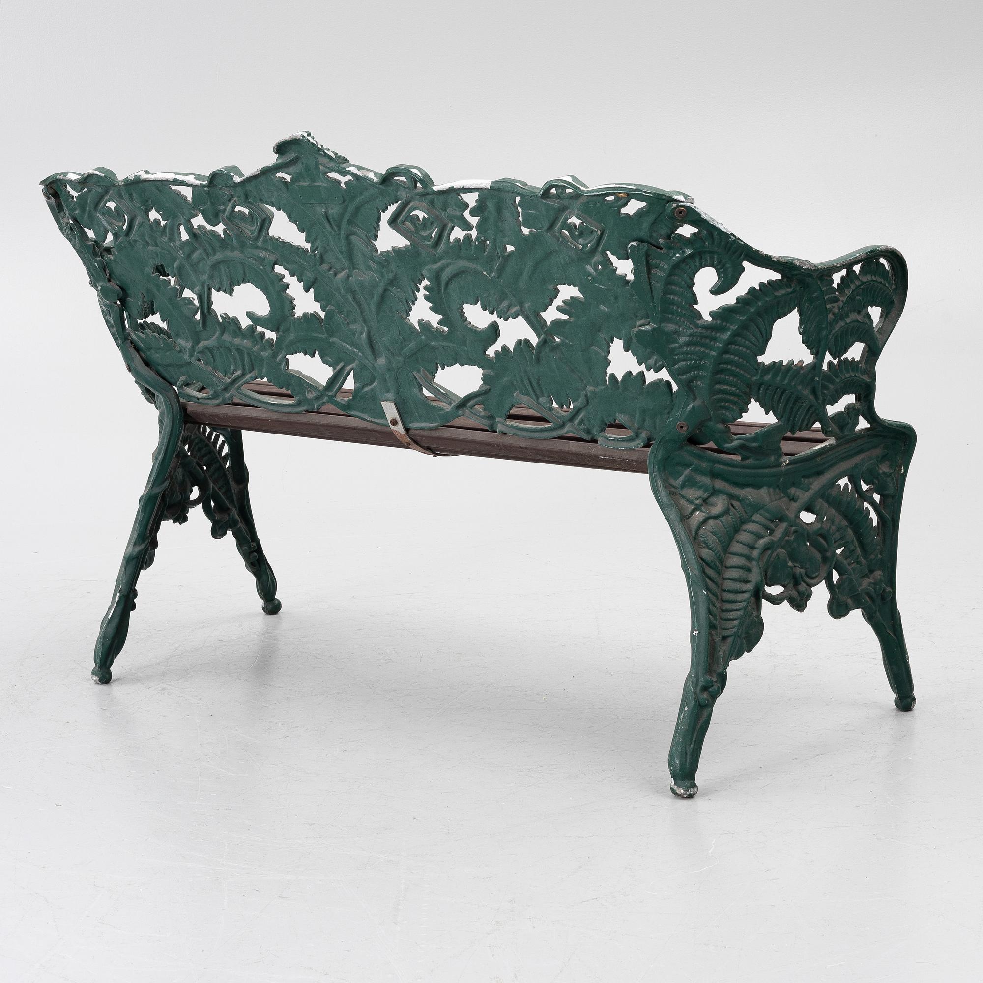 Trädgårdssoffa, Byarum, sent 1900-tal.