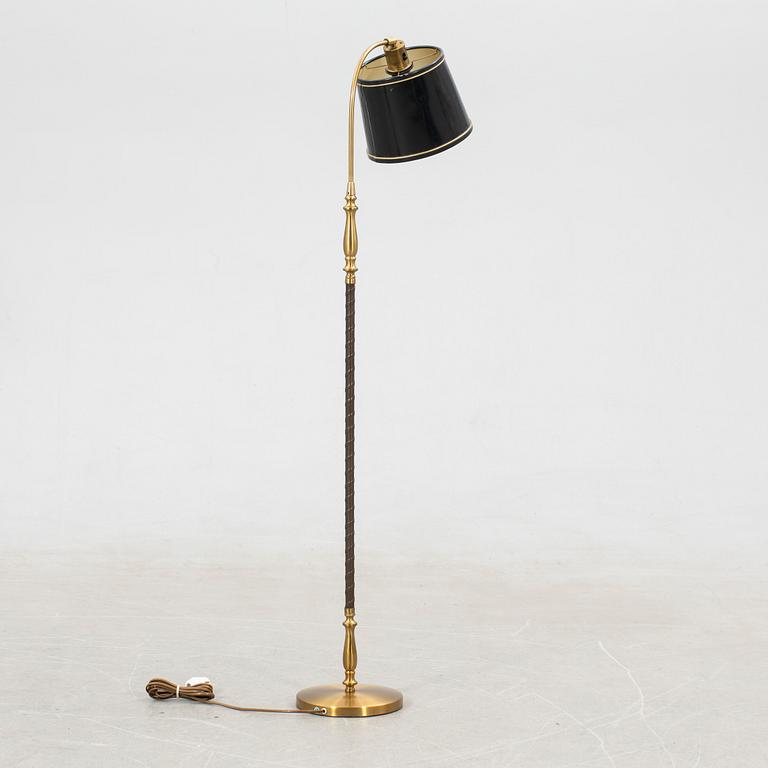 Einar Bäckströms Metallvarufabrik, floor lamp, model "5737", mid-20th century.