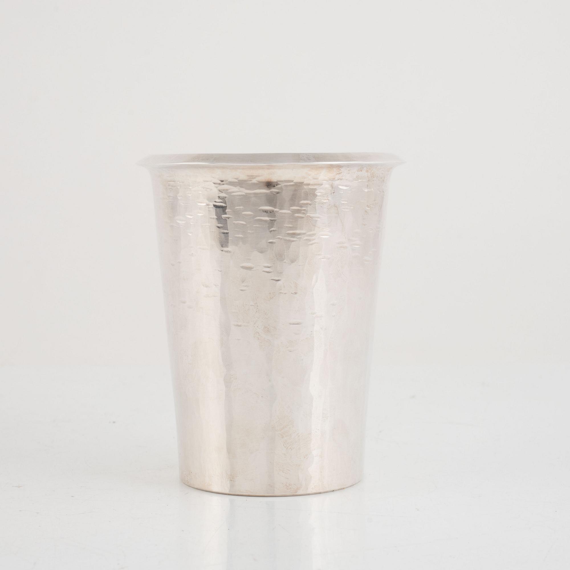 Rey Urban, a Swedish silver vase, Stockholm 1989.