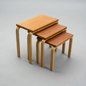 ALVAR AALTO, SATSBORD 88, 3 DELAR. 1950-tal.