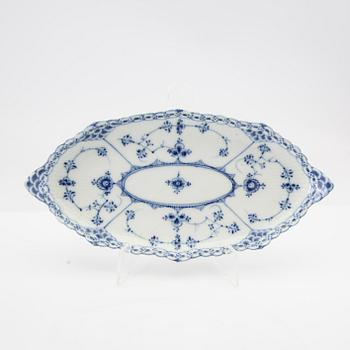 Service approx. 57 pcs "Musselmalet" full lace and half lace Royal Copenhagen Denmark porcelain.