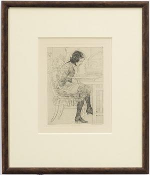 Carl Larsson, "Lektyr".