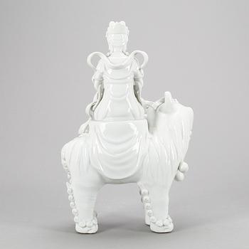 FIGURIN, Blanc de chine, 1800/1900-tal.