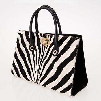 JIMMY CHOO Zebra Shopper.