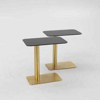 Tom Dixon, a pair of 'Flash Rectangle' tables.