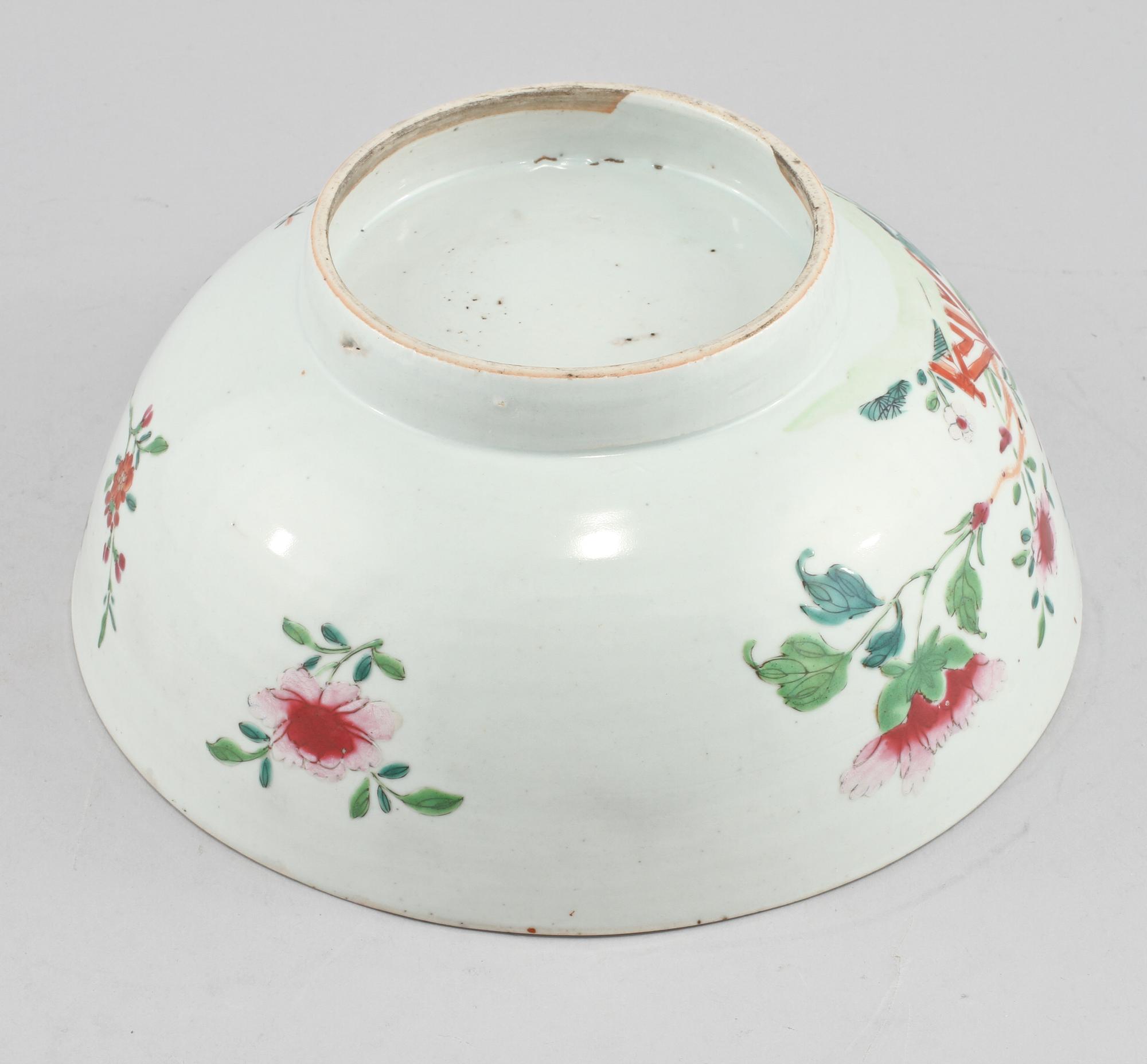 BÅLSKÅL, porslin, Kina, 1700-tal.