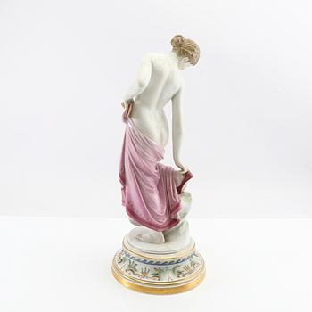 Robert Ockelmann Meissen porcelain figurine, circa 1880-1903.