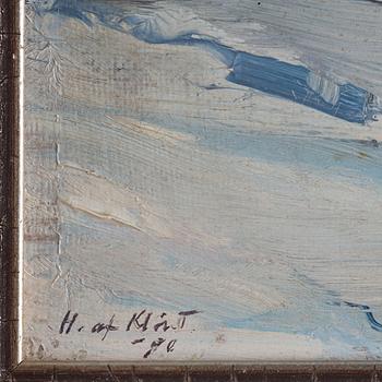 Hilma af Klint, Vintervy över Kungsträdgården.