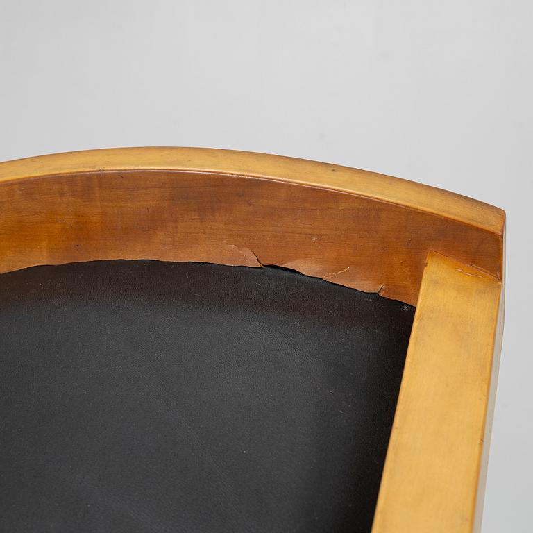 Leo Johansson, karmstolar, 6 stycken, Eje Ström, omkring år 2000.