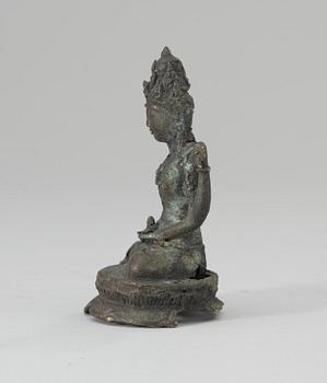 BODHISATTVA. Java, brons, omkring 900-1000 e.Kr.