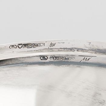 Tapio Wirkkala, A set of two silver bowls, Kultakeskus Hämeenlinna 1964 and 1965.