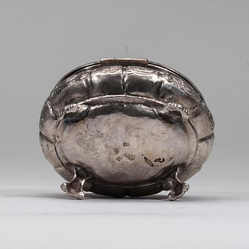 SOCKERSKÅL , silver, Ryssland, Moskva troligen 1759, vikt 181 g.