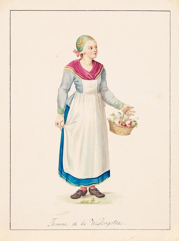 Carl Wilhelm Swedman, "Femme de la Westergothie".