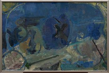 HANNA BEN-DOV, olja på duk, sign.