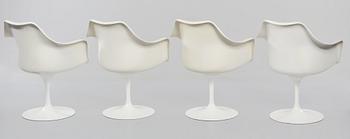 STOLAR, 4 st, Eero Saarinen, Knoll International, 1960-tal.
