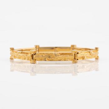 Lapponia, design Björn Weckström, bracelet, "Tundra", 18K gold.