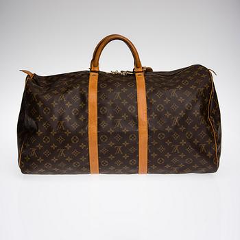 VÄSKA, "Keepall 55", Louis Vuitton.