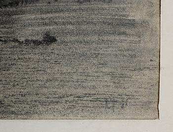 ROJ FRIBERG, blyertsteckning, monogramsignerad och daterad -64.